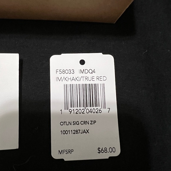 Coach Wristlet in Khaki and Red tags still on - Picture 6 of 6